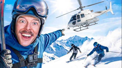 1 TAG HELI SKIING in den USA 🚁🏔️