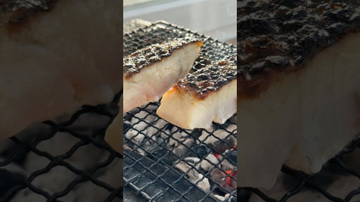 BBQ grilled fish, jus, cabbage 👌