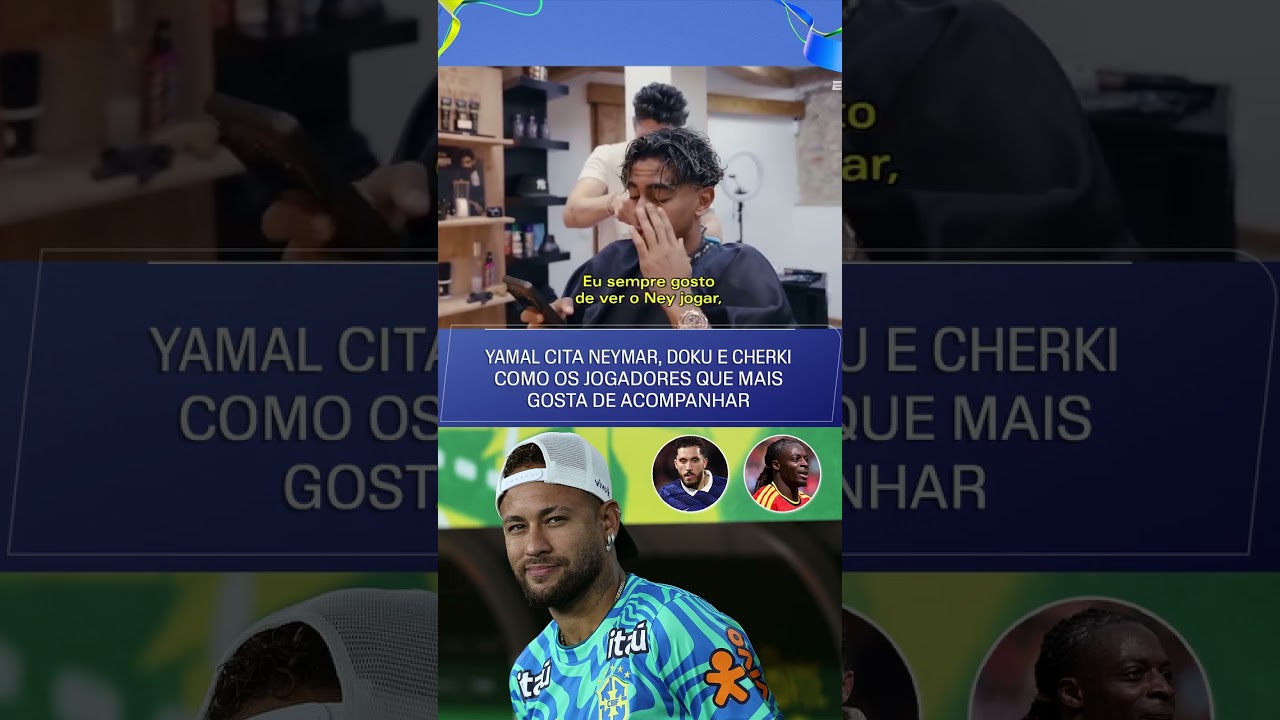 O YAMAL É NEYMARZETE! ELE TINHA QUE SER BRASILEIRO! 🇧🇷🇪🇸🔥