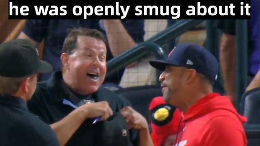 We Just Saw an Umpire Be So Petty That He Intentionally Blew a Call To Punish a Team