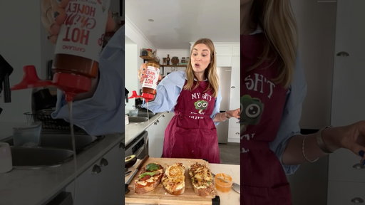 Hot honey cheese toast 3 ways! The internet made me do it. 🤤