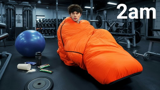 Living in a Gym Until I Lift 1,000,000lbs