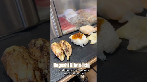 Standing Sushi Bar in Tokyo, Japan