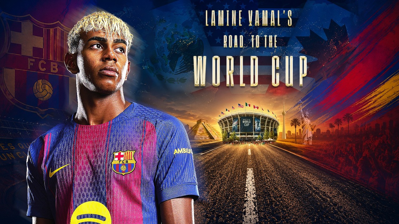 LAMINE YAMAL's JOURNEY to the WORLD CUP | FC Barcelona 🔵🔴