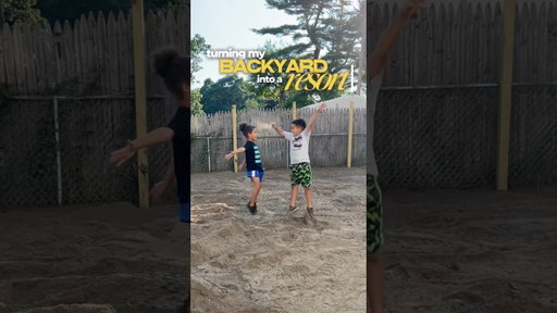 let’s turn this backyard into a resort! Complete transformation 😍 #backyardoasis #extrememakeover