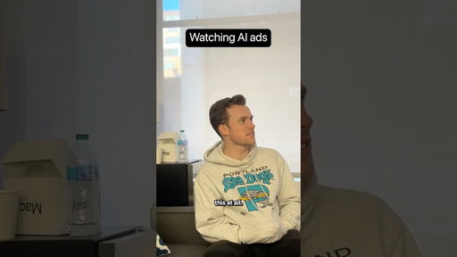 Watching Coke's AI ad