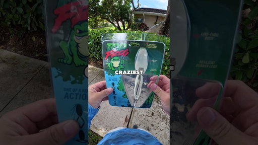 IS THIS THE CRAZIEST LURE EVER⁉️ #fishing #florida #shorts #snakehead #ytshorts