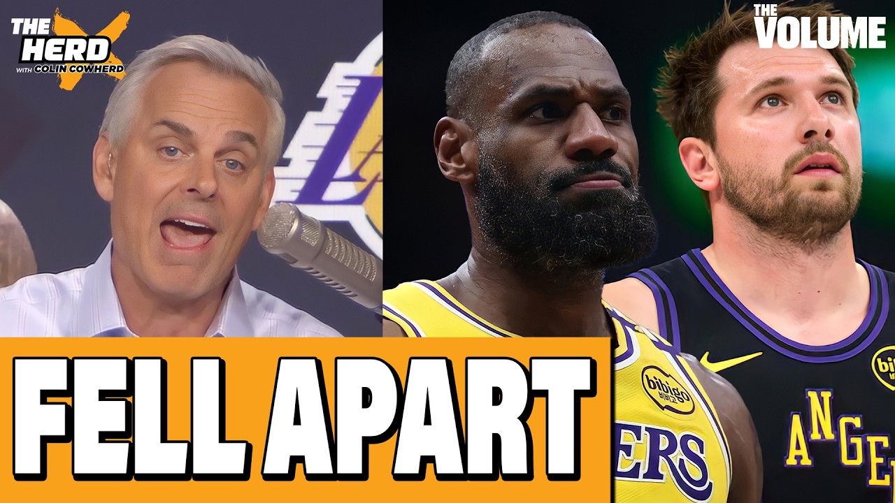 How Los Angeles Lakers FELL APART + UConn-Michigan | Colin Cowherd: THE HERD NBA