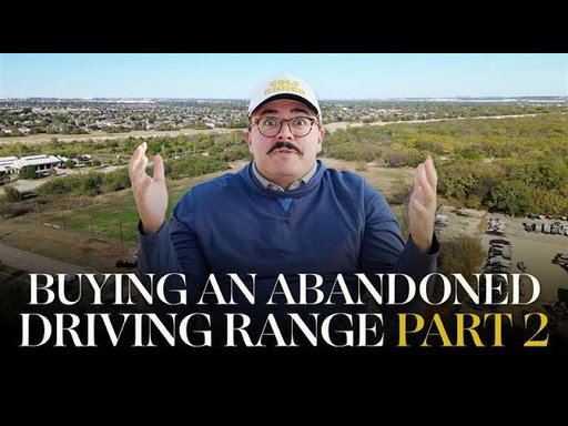 We REBUILT an ABANDONED Golf Range (Full Build)