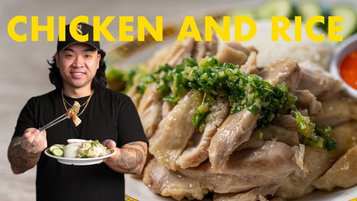 The Easiest and Most Foolproof Hainanese Chicken and Rice (Rice Cooker Method)