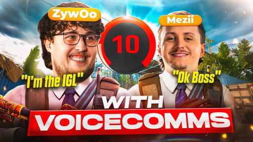 ZYWOO BECOME THE IGL ON FACEIT WITH MEZII !! (+VOICECOMMS)