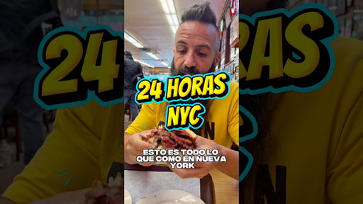 Todo lo que como en Nueva York en mi segundo día en la ciudad