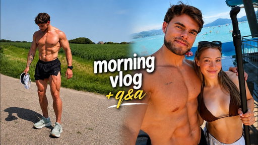 Morning Vlog | Run, Breakfast and Q&A