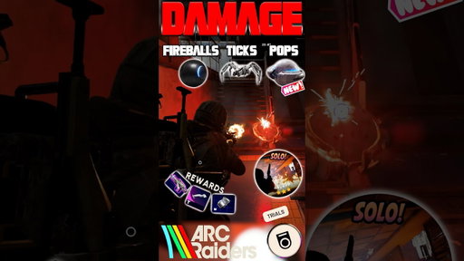 EASY 3 stars & MAX points Damage Ticks Fireballs and Pops Trial in Arc Raiders 🔥#arcraiders #gaming