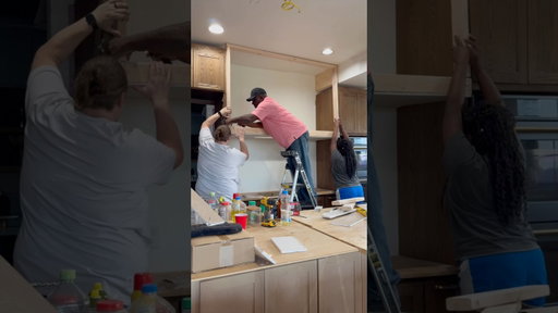 The kitchen renovation that keeps giving! #kitchenmakeover #remodel #homerenovation