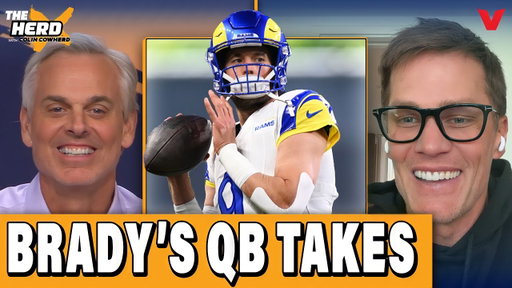 Tom Brady on NFL QBs: Vikings' McCarthy, Rams' Stafford, Chiefs' Mahomes | THE HERD w/ Colin Cowherd