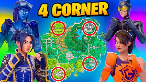 The Simpsons 4 CORNER CHALLENGE w/ PWR
