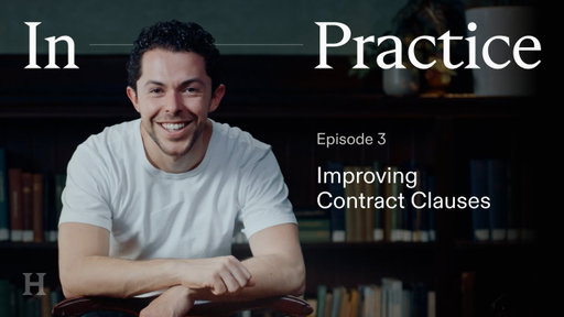 Harvey In Practice: Improving Contract Clauses