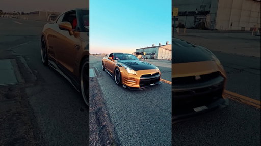 Epic GTR fake drone 1 Shot 💥 see Results ‼️ #cinematic #automobile  #insta360