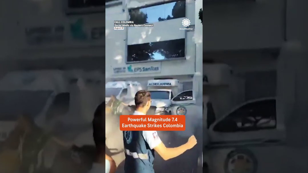 Powerful Earthquake Strikes Colombia