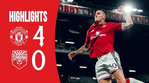Champions League Is BACK! | Man Utd 4-0 Sabah | Highlights