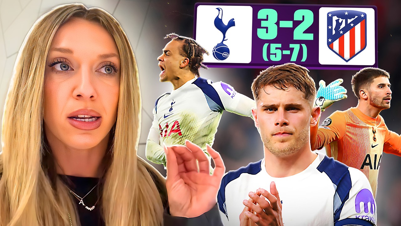 "Tudor IS Getting It Right" Abbi Summers Reaction! Tottenham 3-2 Atletico Madrid (Agg 5-7)