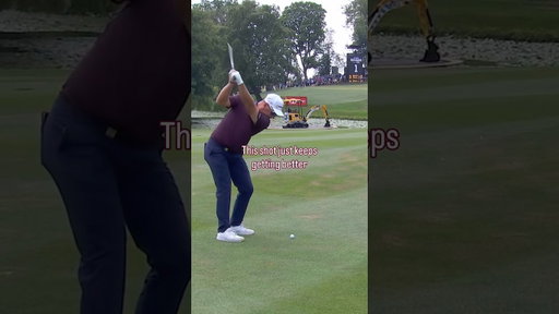 How close does this ball end up to the hole? 🤔⛳️