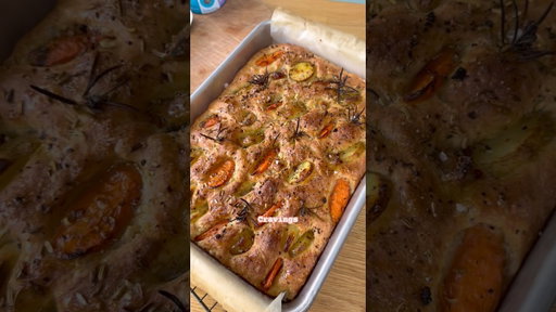 Sunday Roast Veg Focaccia