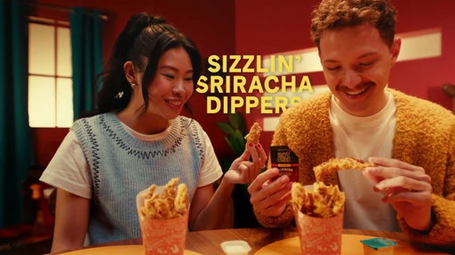 The Popeyes Hot Ones menu. That flavor’s fire.