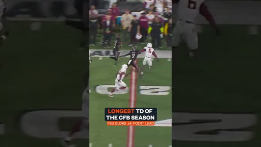 LONGEST TD THIS CFB SEASON 🔥