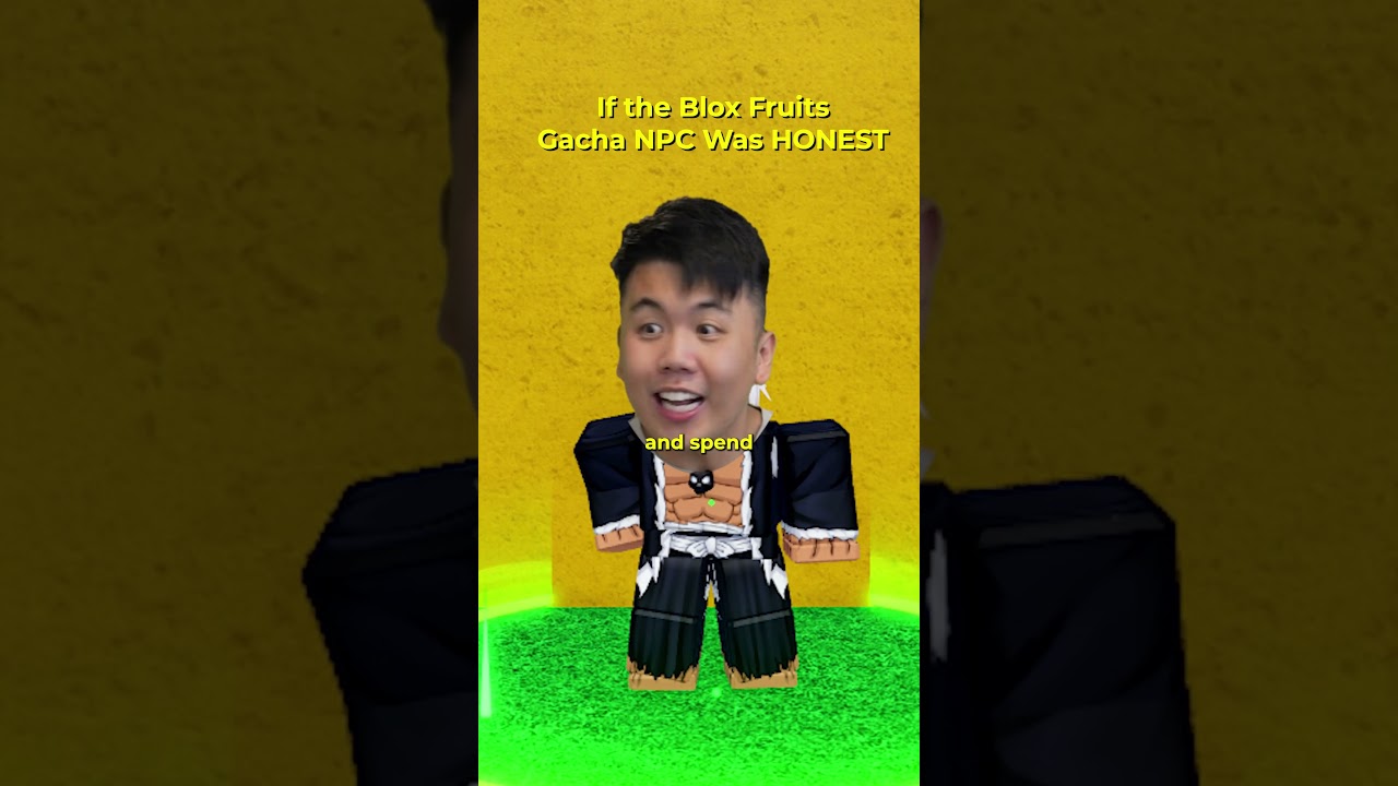 If Blox Fruits Dealer Could Speak..