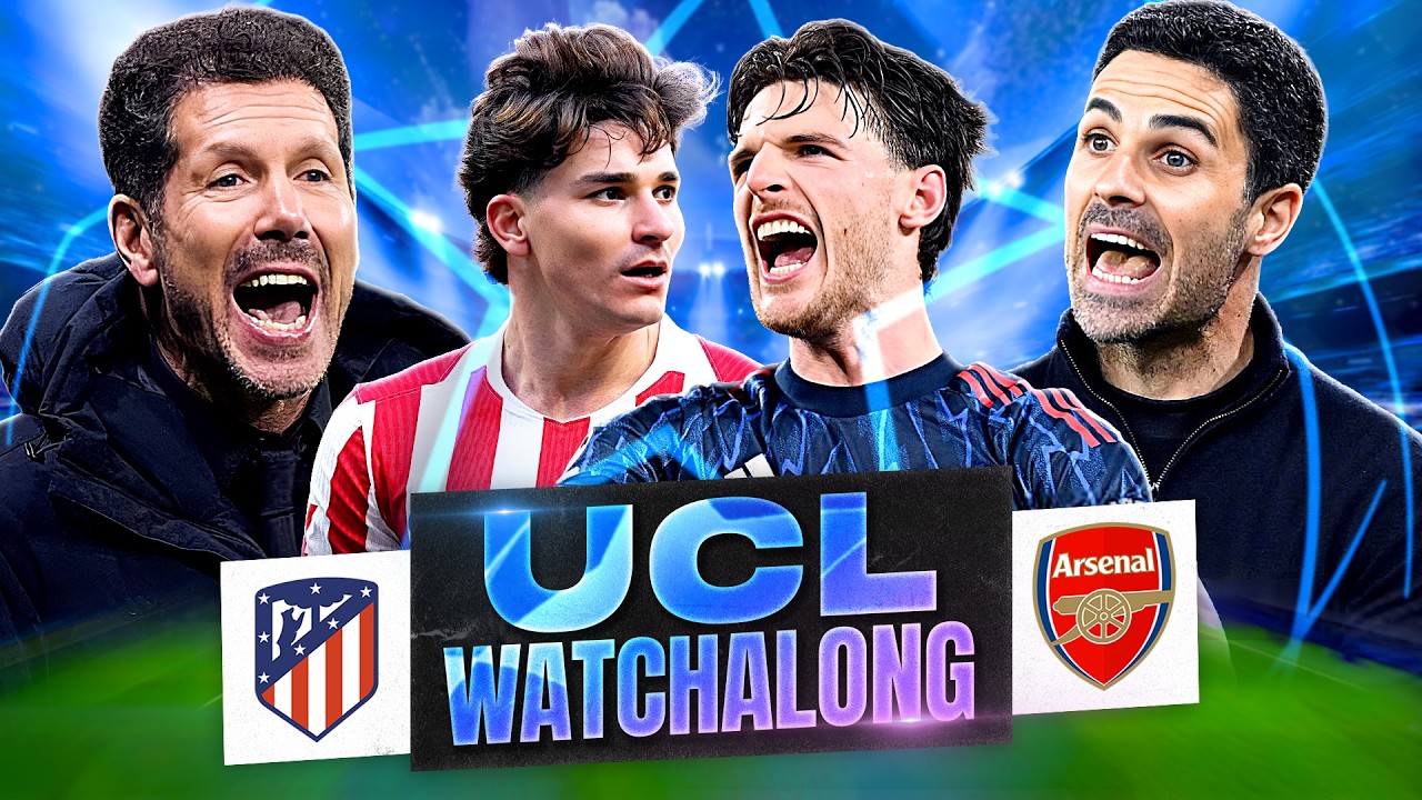 Atlético Madrid 1-1 Arsenal | Champions League WATCHALONG