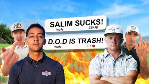 We Challenged Two HATERS to a Golf Match!