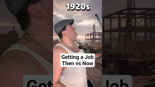 How does one even GET a job? 🤔 #comedy #funny #job #work #history #shorts