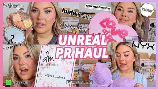 Massive PR Haul 🎁 unboxing new makeup from my favourite brands!
