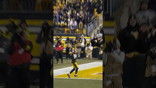 GO AHEAD TOUCHDOWN 🙌 #BALvsPIT on NBC