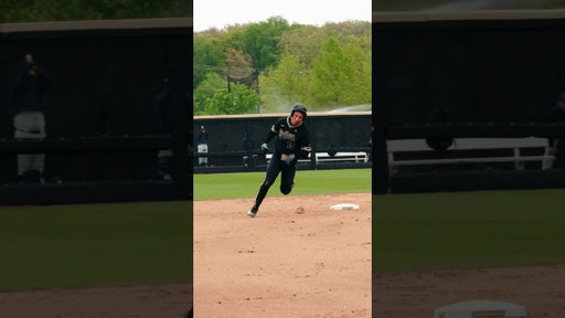 Zach Zychowski Triple in Win vs Murray St.