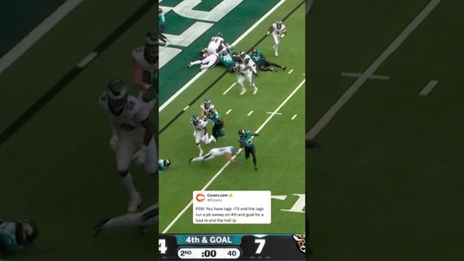 4TH AND GOAL JET SWEEP 😭