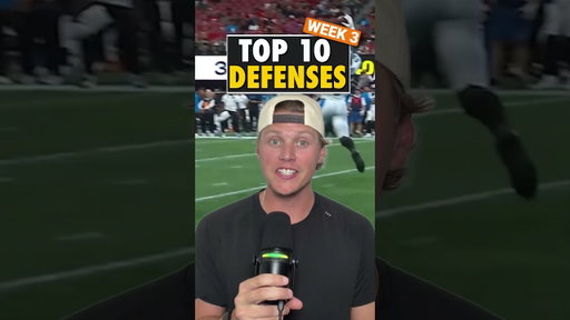 Top 10 Fantasy Defenses - Week 3