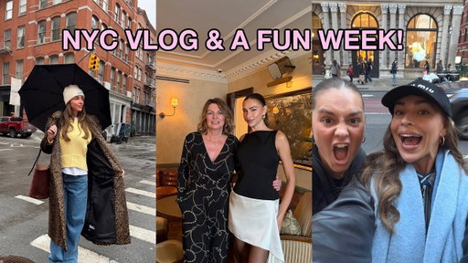 NEW YORK VLOG! 🍎✈️ A fun week together! - Zara McDermott