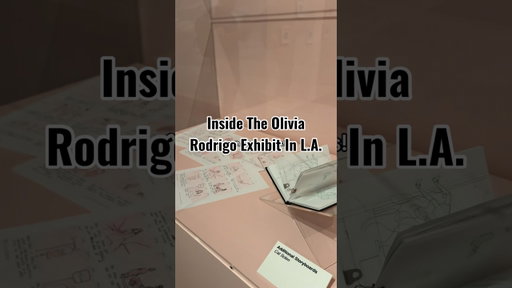 Inside The Olivia Rodrigo Exhibit In L.A.