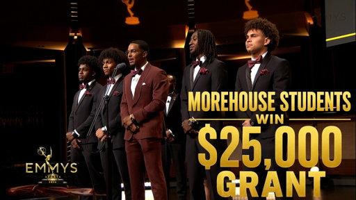 Morehouse Students Win $25,000 Grant at the Sports Emmy Awards