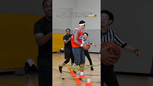 SGA & His Ref DOMINATE the Gym After Game 7 Loss 😭🥀🤣
