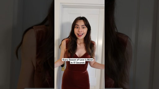 Every Season of Love is Blind in 17 Seconds #loveisblind #parody