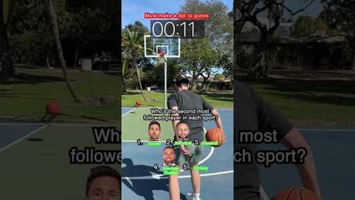 Bread Basekt Guessing Game 🏀 Who's the second most followed player in each sport 🏀⚽️⚾️🏈🏒