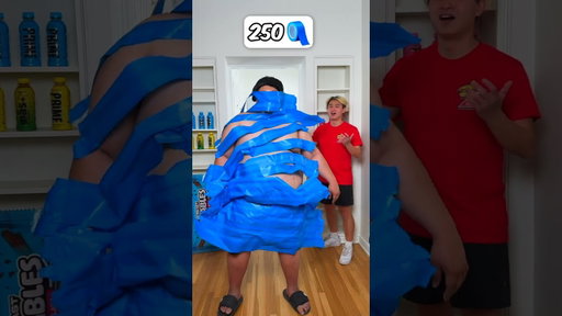 Can Tape Stop A Sumo Wrestler?! 🧻💪😱
