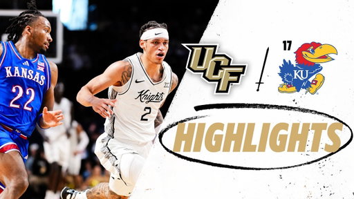 UCF Men’s Basketball, 81 vs. #17 Kansas, 75  // FULL GAME HIGHLIGHTS // Jan. 3, 2026