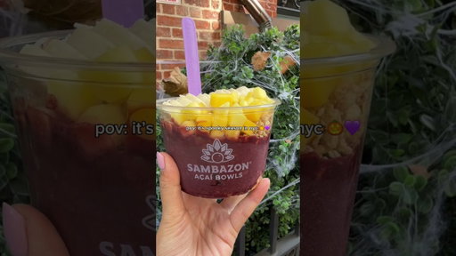 SAMBAZON Açaí Bowls | Halloween Açaí