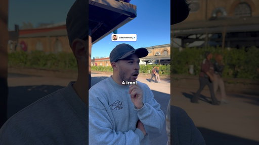 New course new me… 👀 @coleandersonj #golf #celebrity #trending #spain #golfcourse #funny