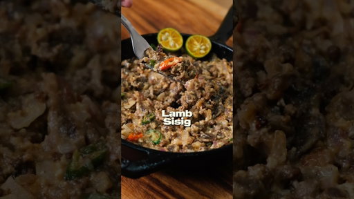 Lamb Sisig 🐑🔥